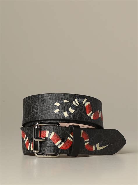 ceinture gucci serpent homme|ceinture Gucci soldes.